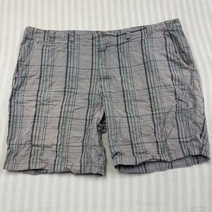 The Foundry Plaid Shorts Mens Size 52 Shorts